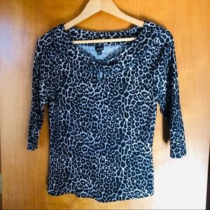 RAFAELLA animal print jersey